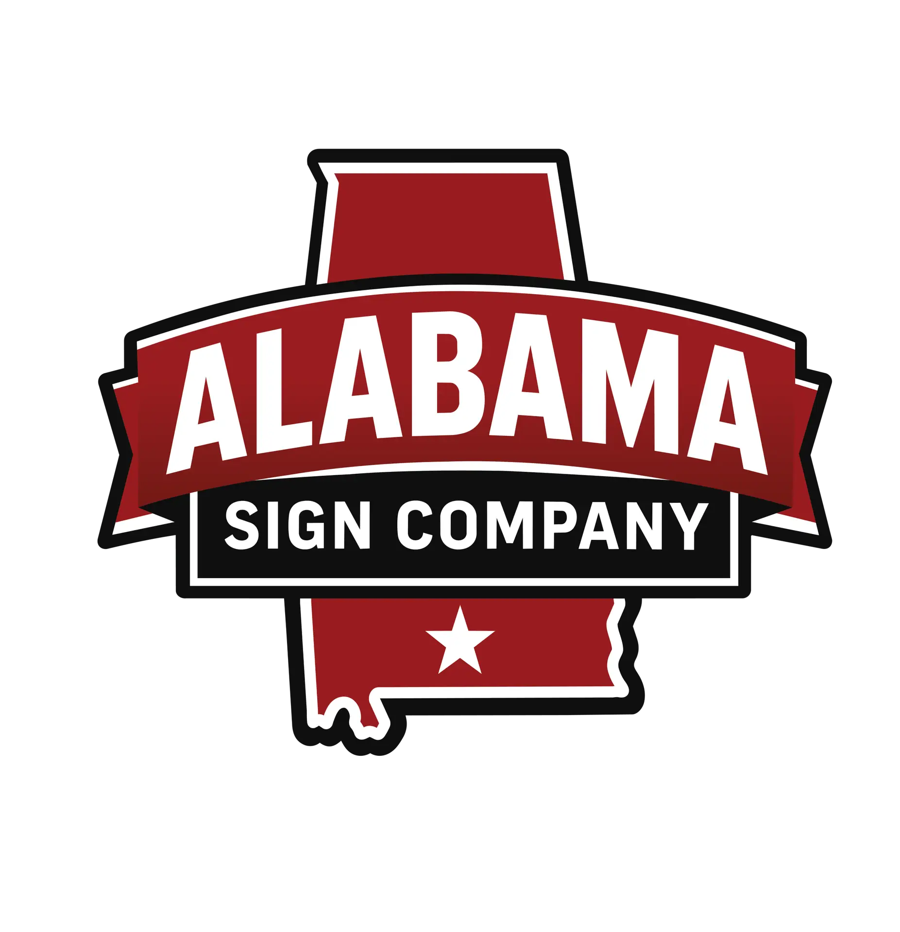 Alabama Sign Company logo, production partner of Axis Radius Marketing